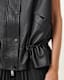 Sofi Relaxed Fit Leather Gilet