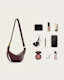 Luna Slouchy Leather Crossbody Bag