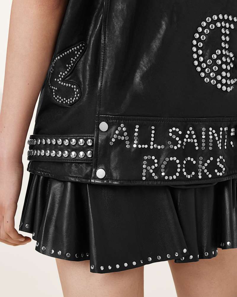 Billie 1994 Studded Leather Gilet