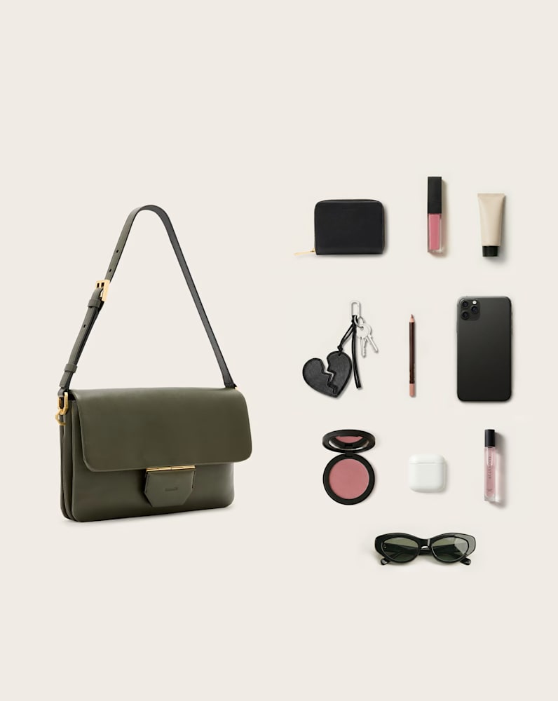 Ondine Leather Shoulder Bag