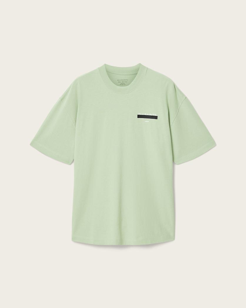 Redact Oversized Embroidered Logo T-Shirt