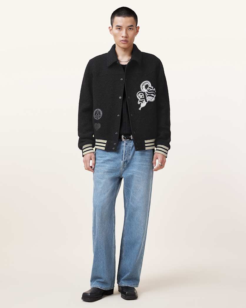 Ambaum Patch Bomber Jacket