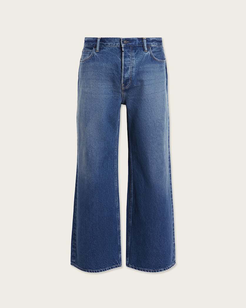 Lenny Loose Fit Wide Leg Denim Jeans