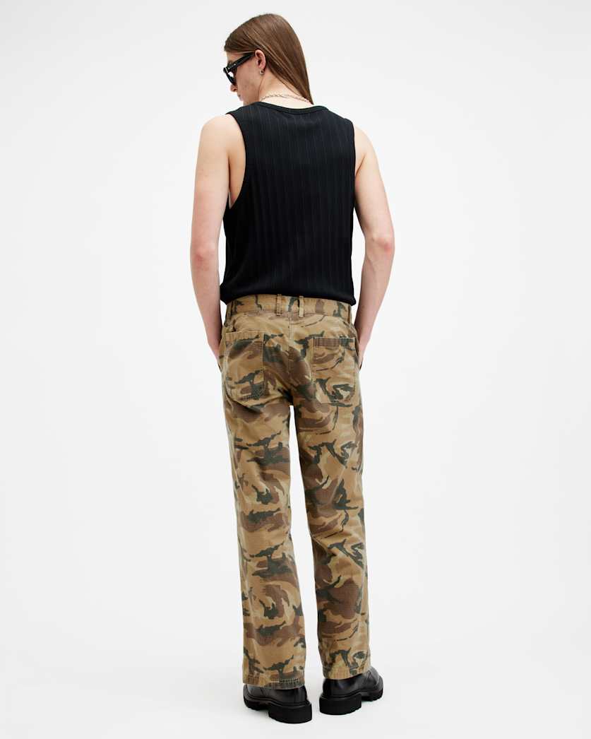 Gaspar Camouflage Relaxed Fit Trousers