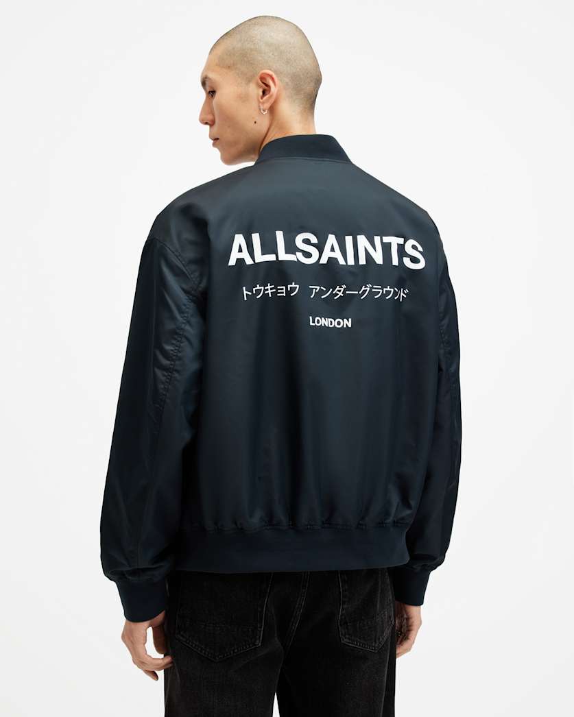 Underground Relaxed Fit Bomber Jacket