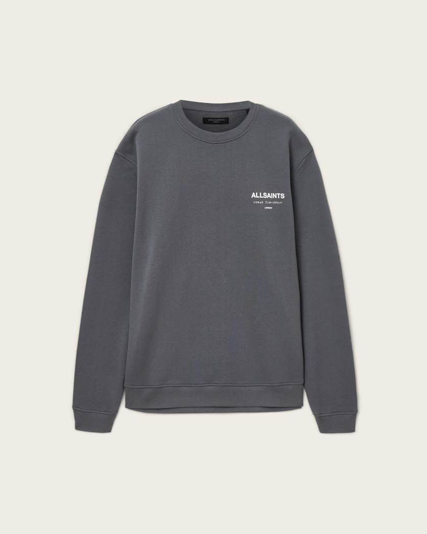 Underground Relaxed Fit Crew Neck Sweatshirt
