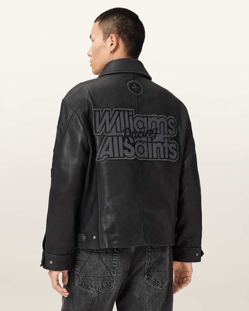 Williams X AllSaints Garrison Leather Jacket