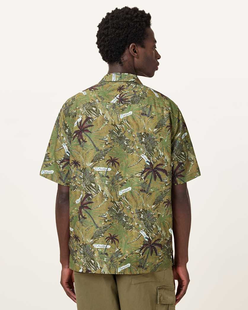 Liner Printed Relaxed Fit Shirt