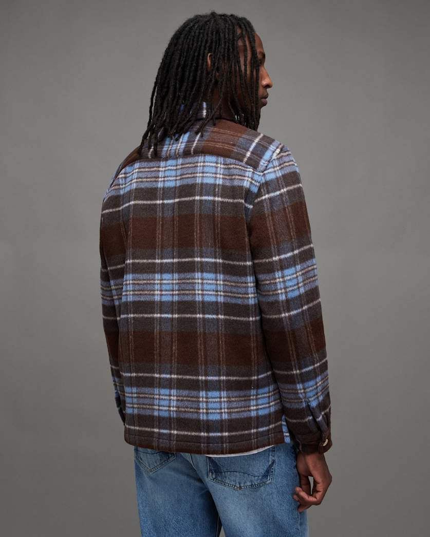 Triton Recycled Checked Overshirt