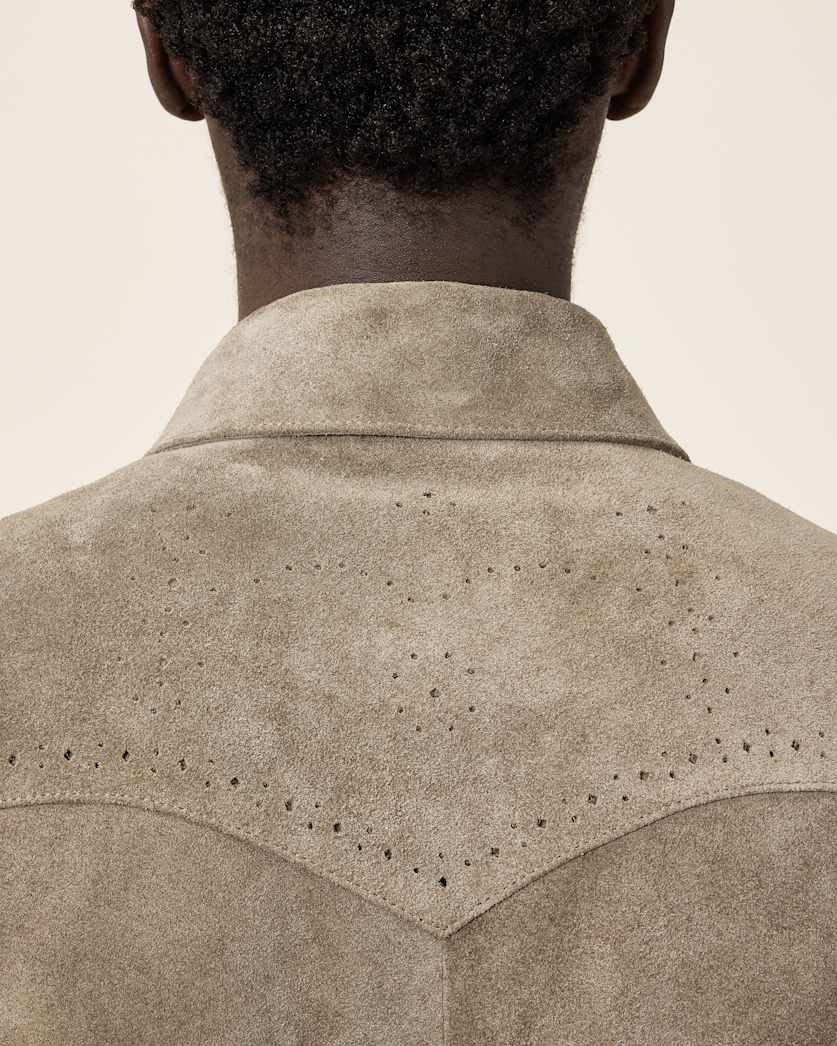 Goldendale Suede Western Shirt