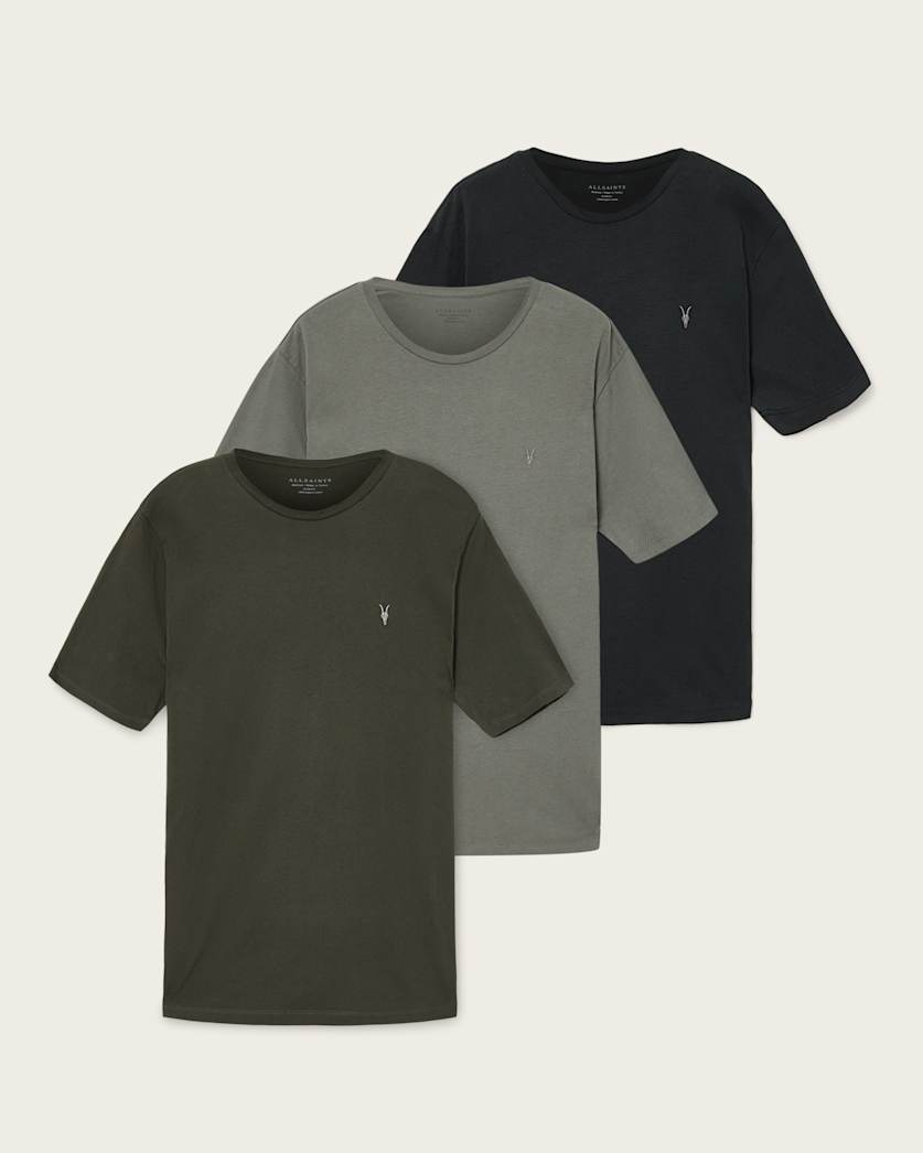 Brace Brushed Cotton T-Shirts 3 Pack