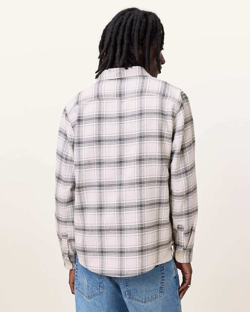 Hamura Checked Relaxed Fit Shirt