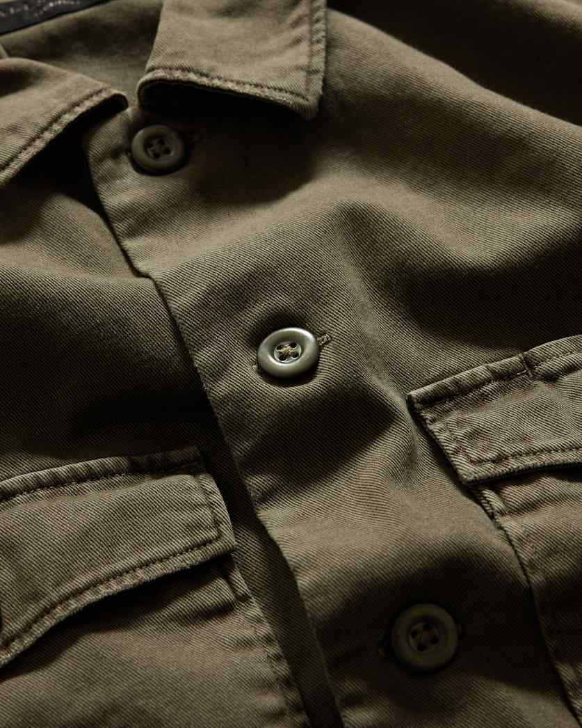 Spotter Long Sleeve Military Overshirt