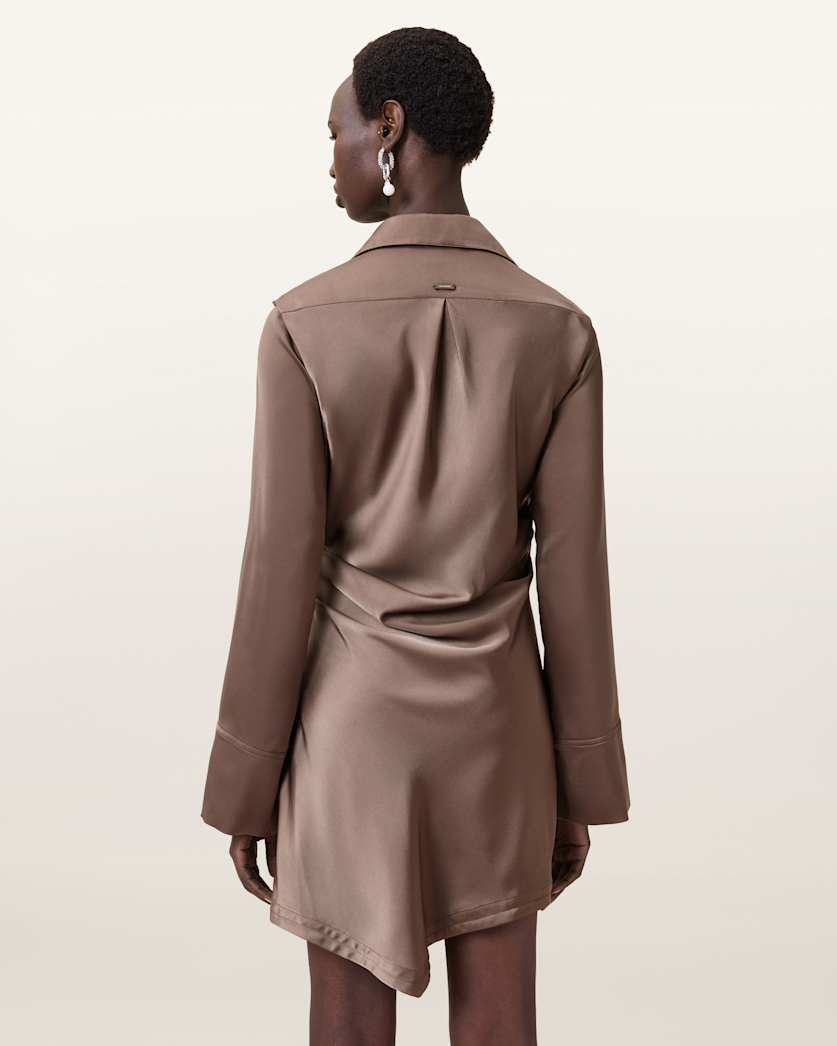 Tira Satin Mini Dress