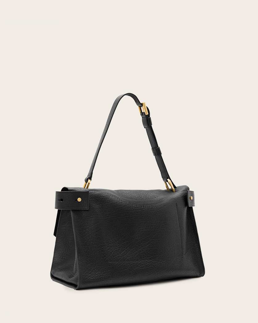 Ursa Grain Leather Satchel Bag