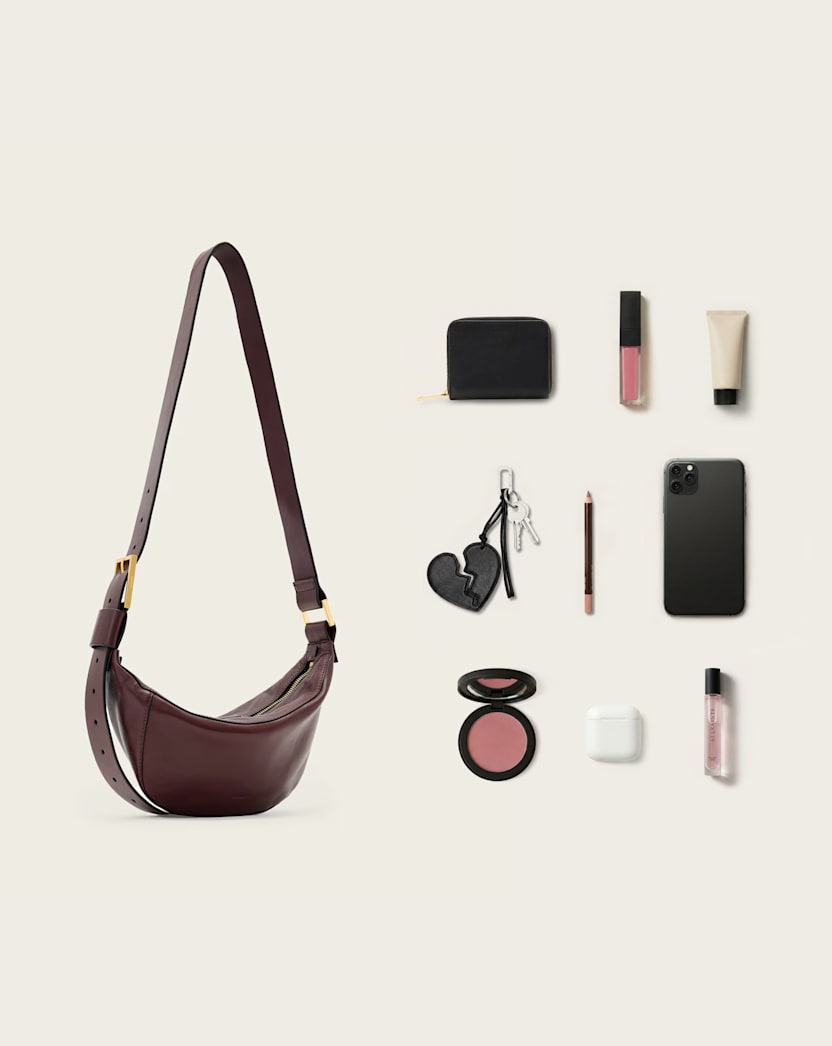 Luna Slouchy Leather Crossbody Bag