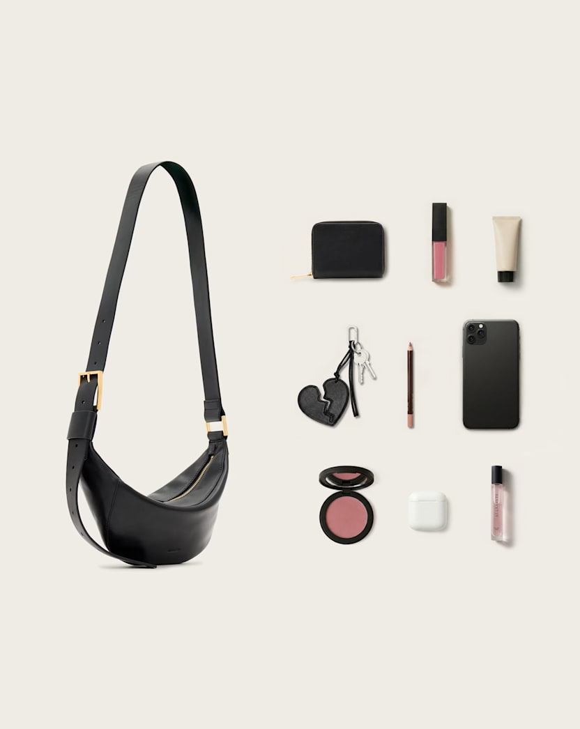 Luna Slouchy Leather Crossbody Bag