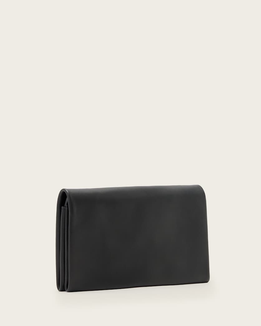 Harluna Leather Clutch Bag