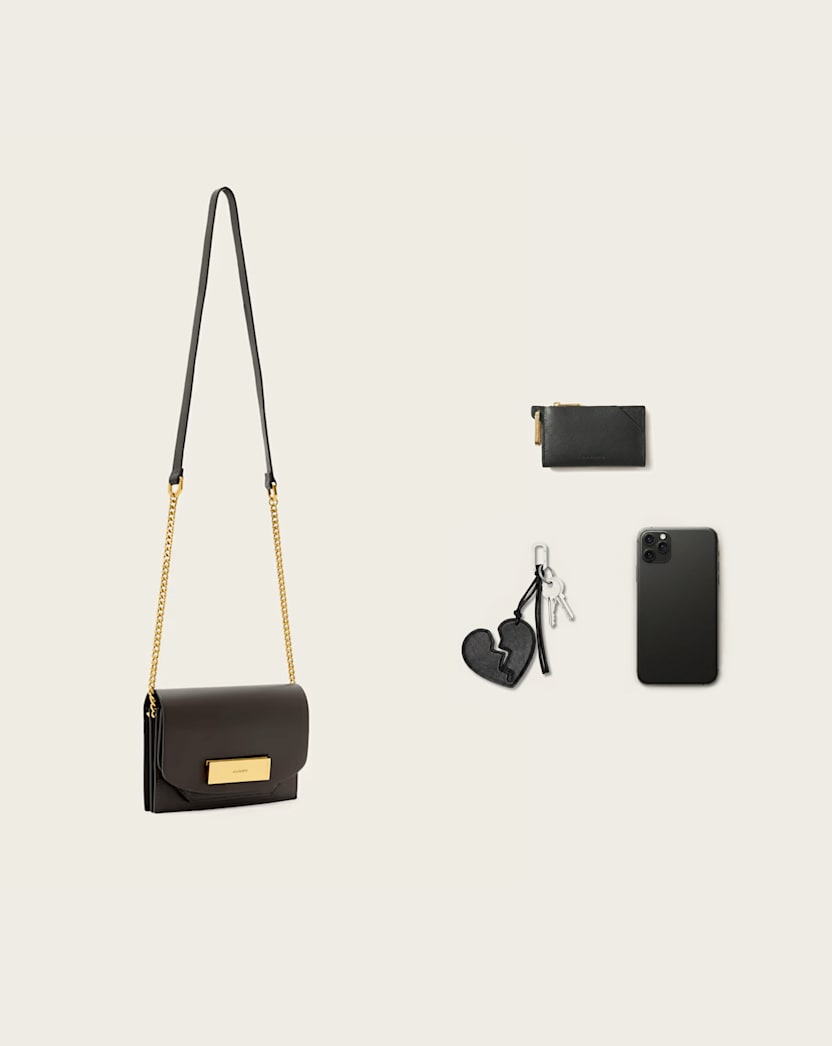 Etta Leather Clutch Bag