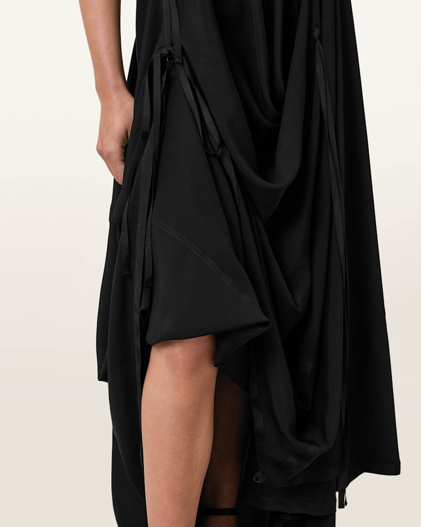Parachute Limited Edition Black Silk Dress