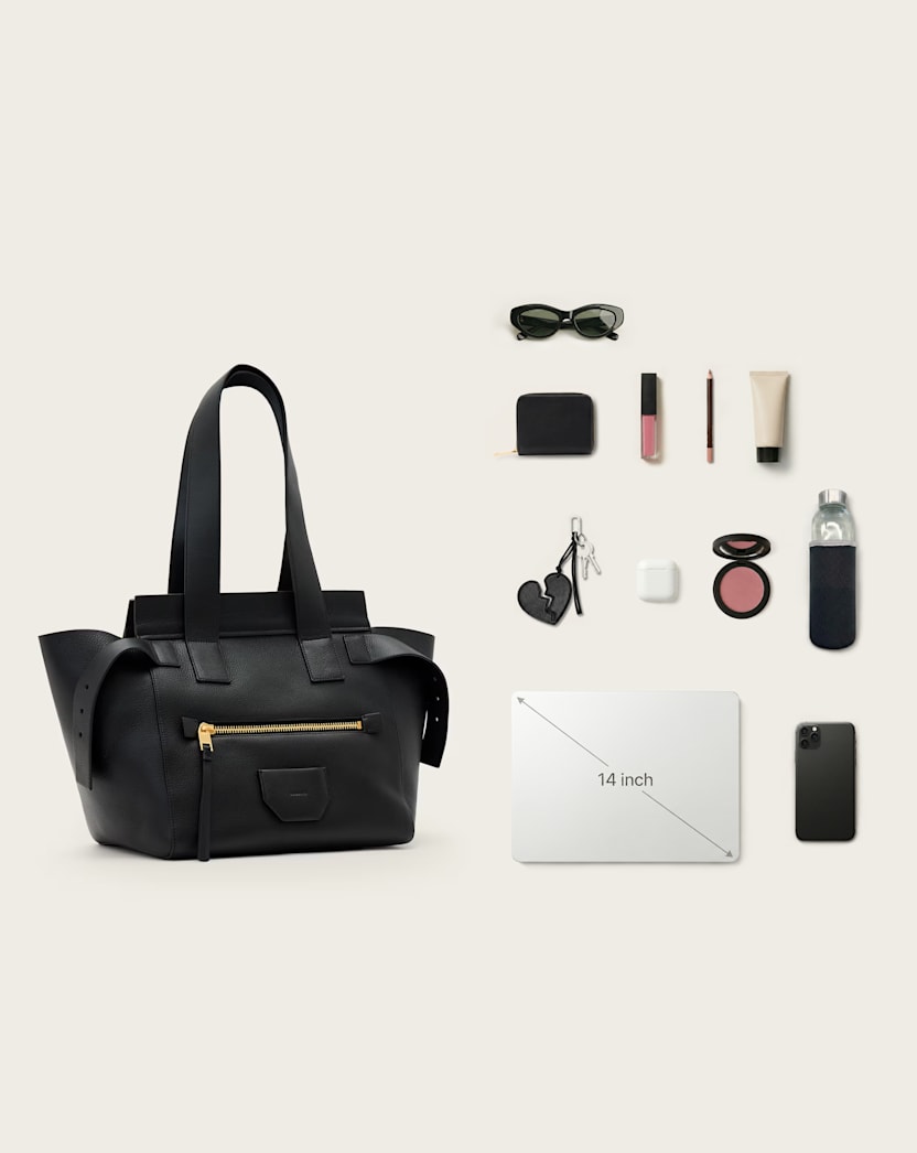 Perez Leather Shoulder Bag