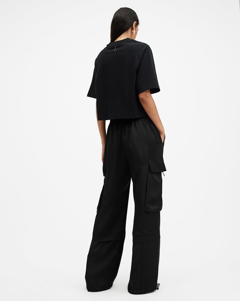 Barbara Adjustable Cuffed Cargo Trousers