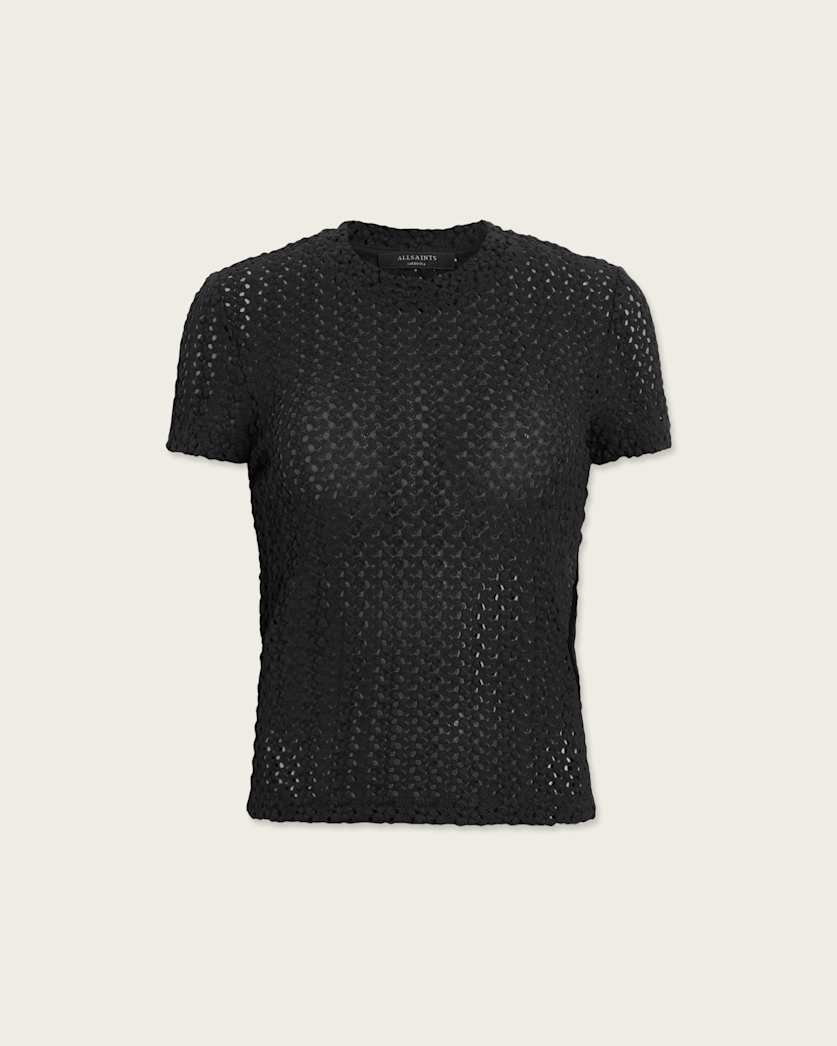 Karma Crochet Stevie Slim Fit T-Shirt