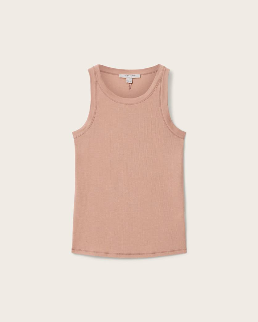 Rina Crew Neck Sleeveless Tank Top