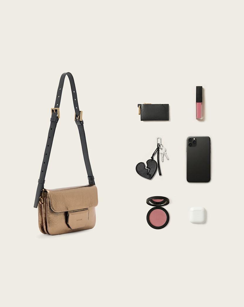 Jupiter Leather Crossbody Bag