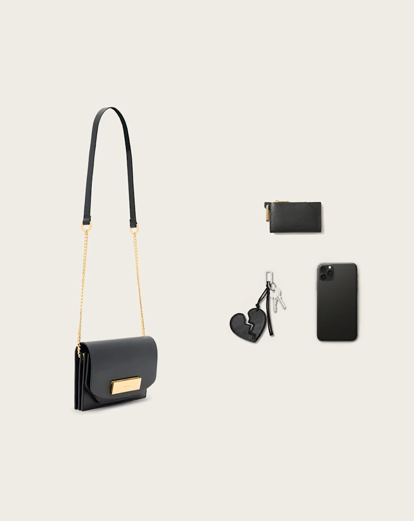 Etta Leather Clutch