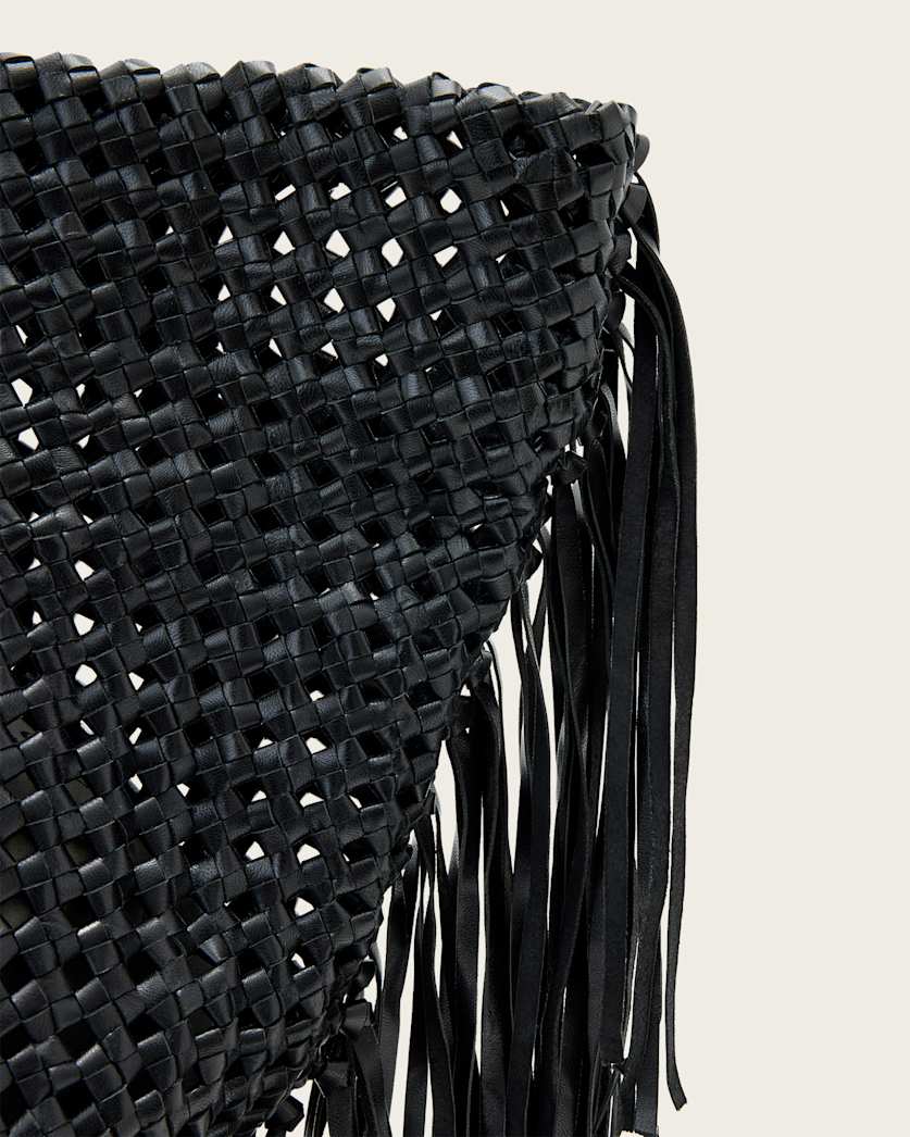 Ara Leather Knot Tote Bag