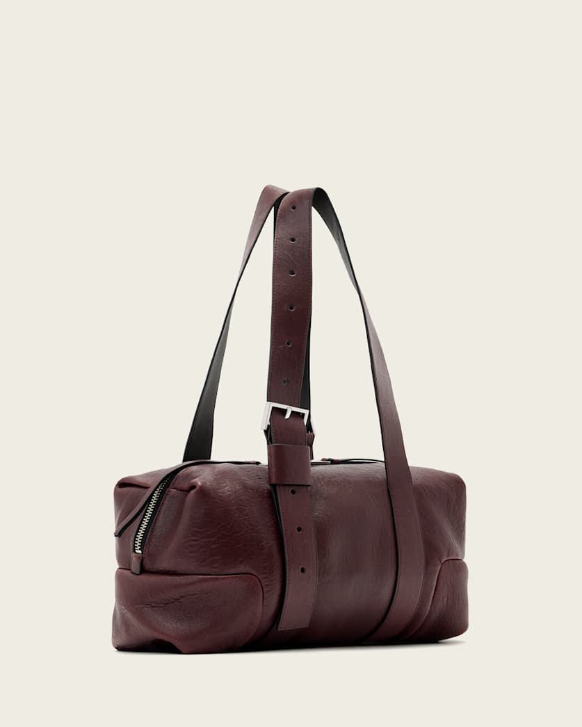 Ares Grain Leather Shoulder Bag