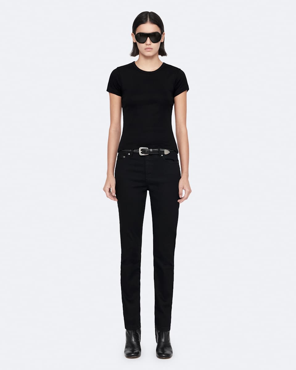 AllSaints Miller Mid-Rise Skinny Stretch Jeans