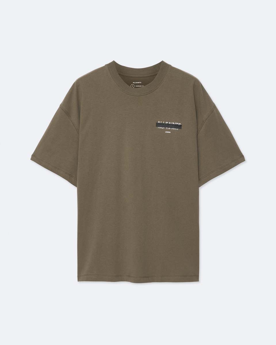 Redact Oversized Cotton T-Shirt
