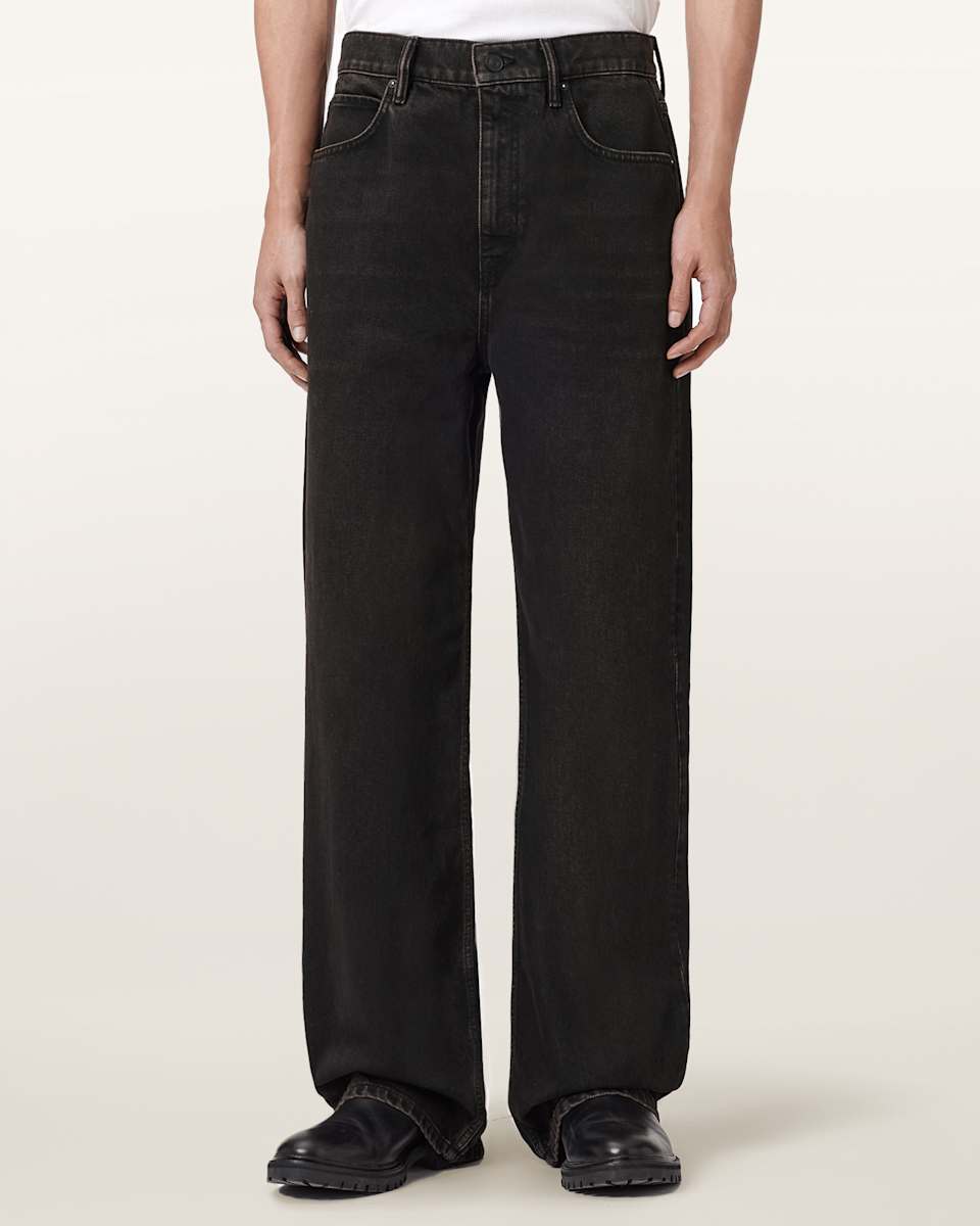 AllSaints Lenny Wide Leg Denim Jeans