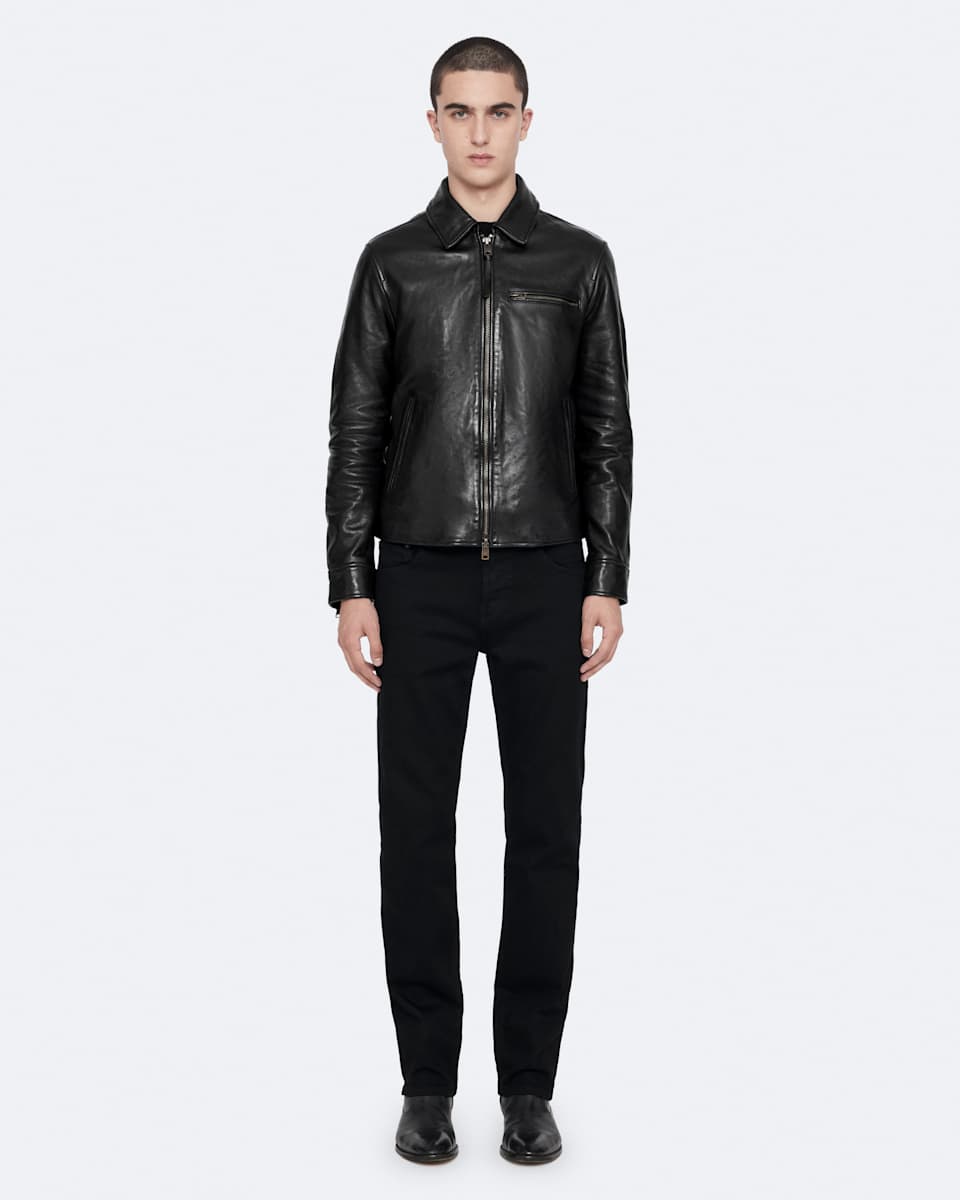 AllSaints Miller Leather Jacket