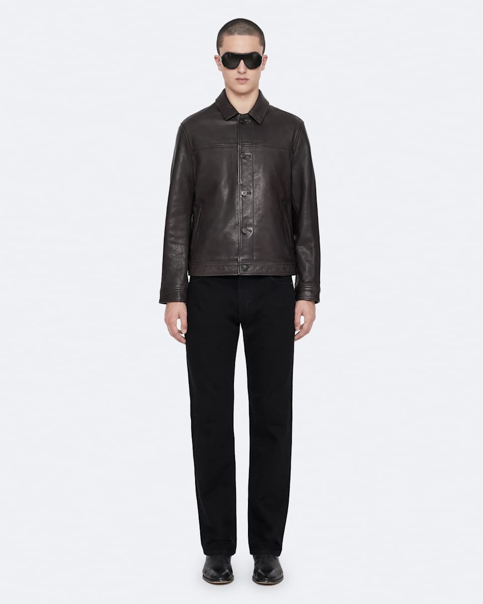 AllSaints Nates Leather Jacket