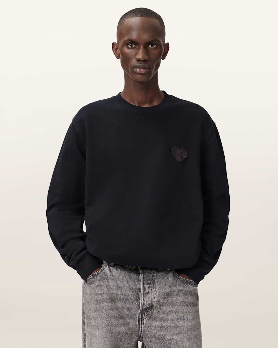 AllSaints Lover Relaxed Crew Neck Sweater
