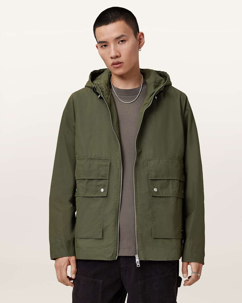 AllSaints Morton Hooded Jacket