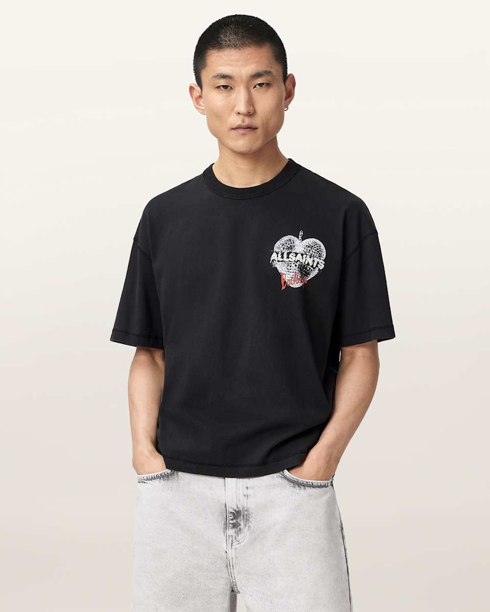 AllSaints Reflect Short Sleeve Graphic T-Shirt