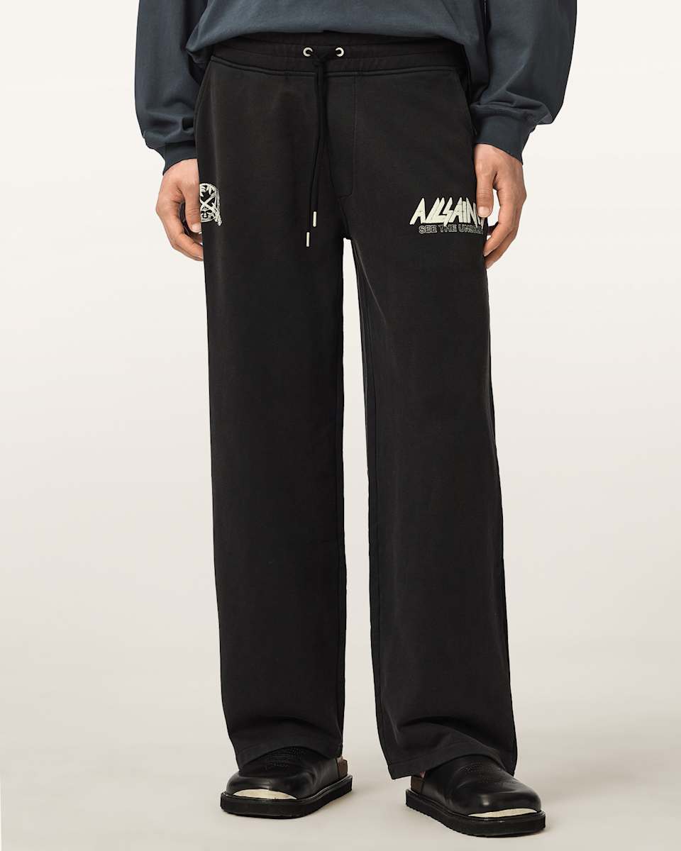 AllSaints Chromium Straight Fit Sweatpants