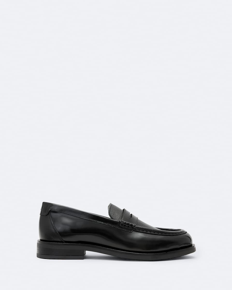AllSaints Bloom Leather Loafers