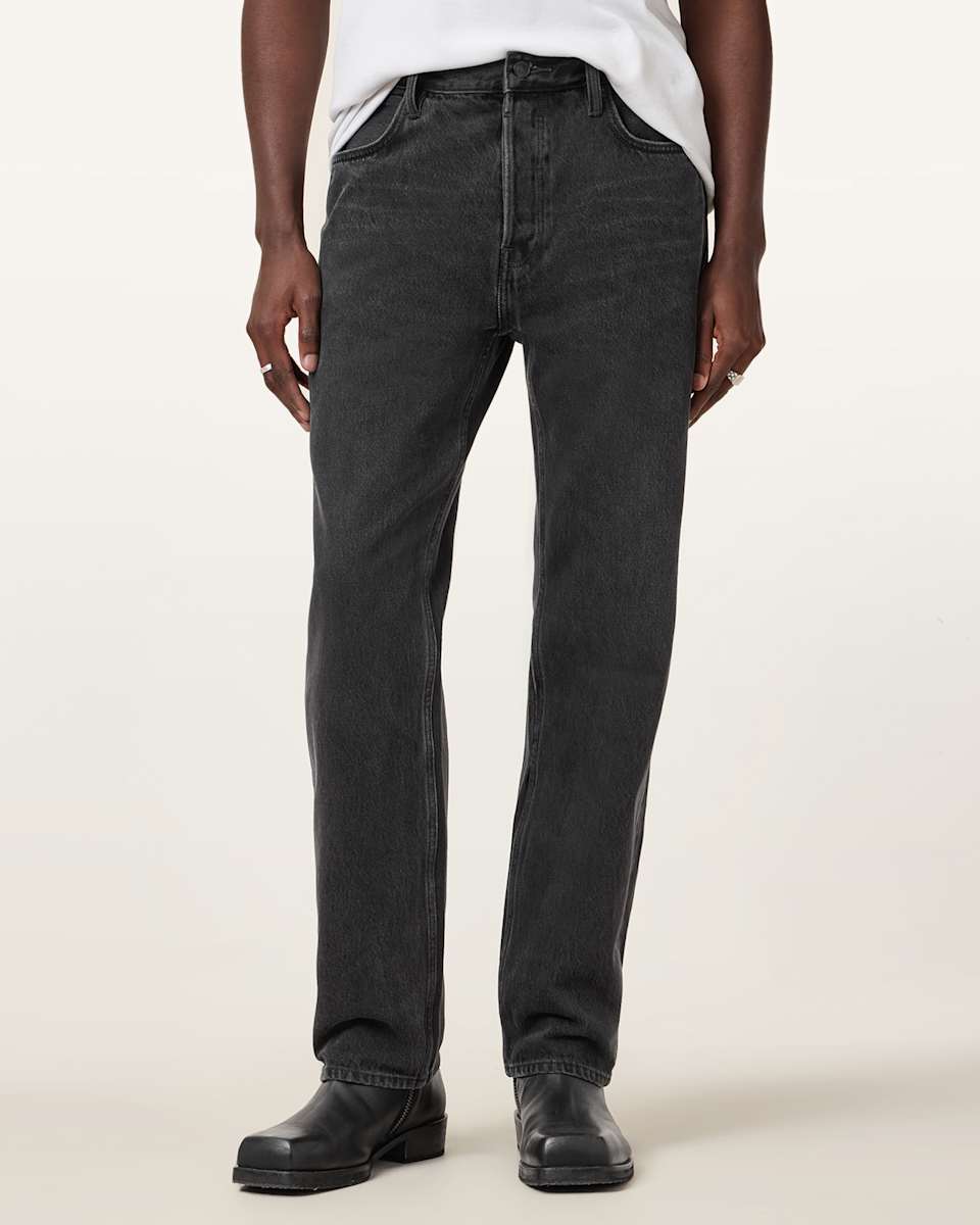 AllSaints Reid Straight Fit Denim Jeans