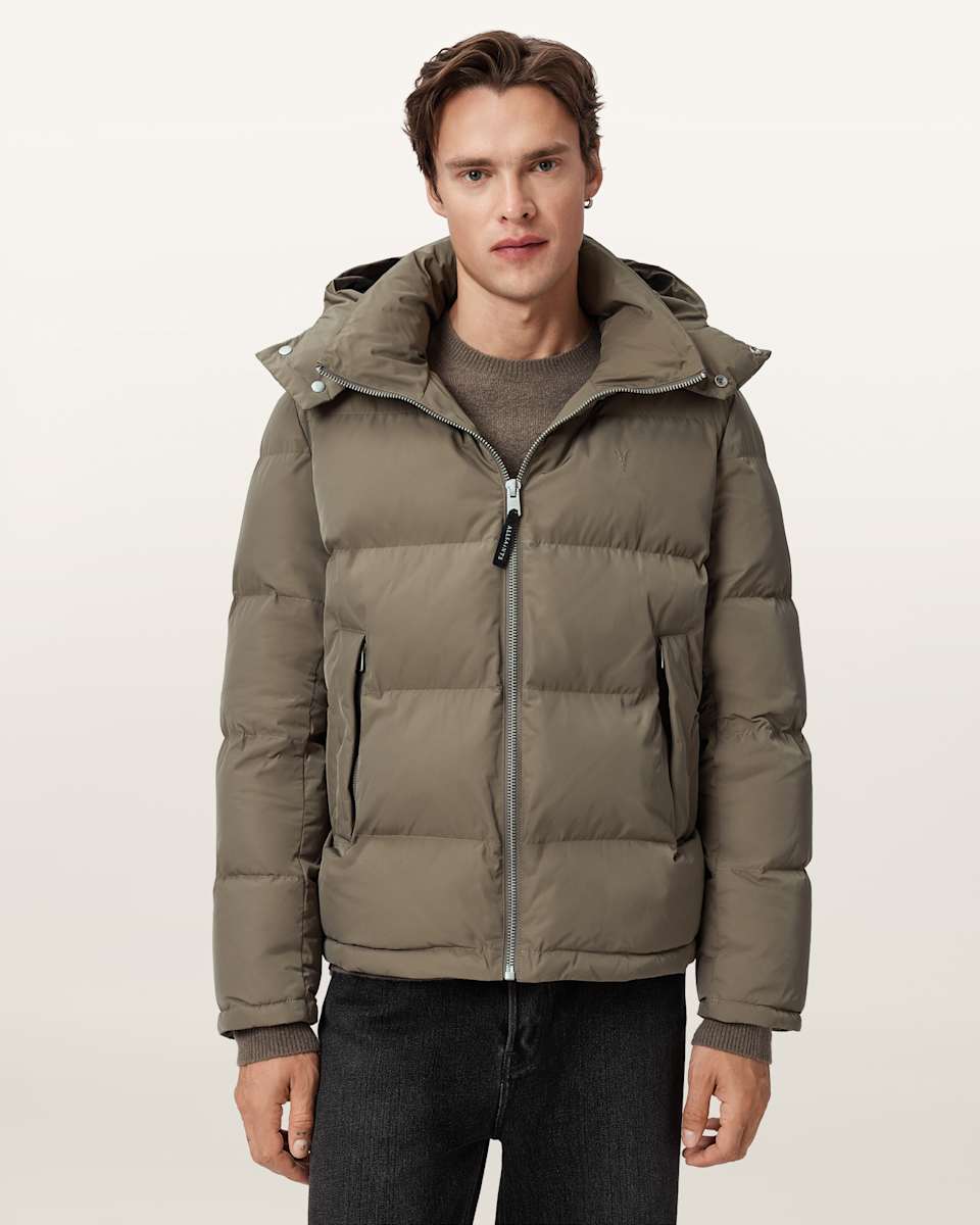 AllSaints Marlo Ramskull Puffer Jacket