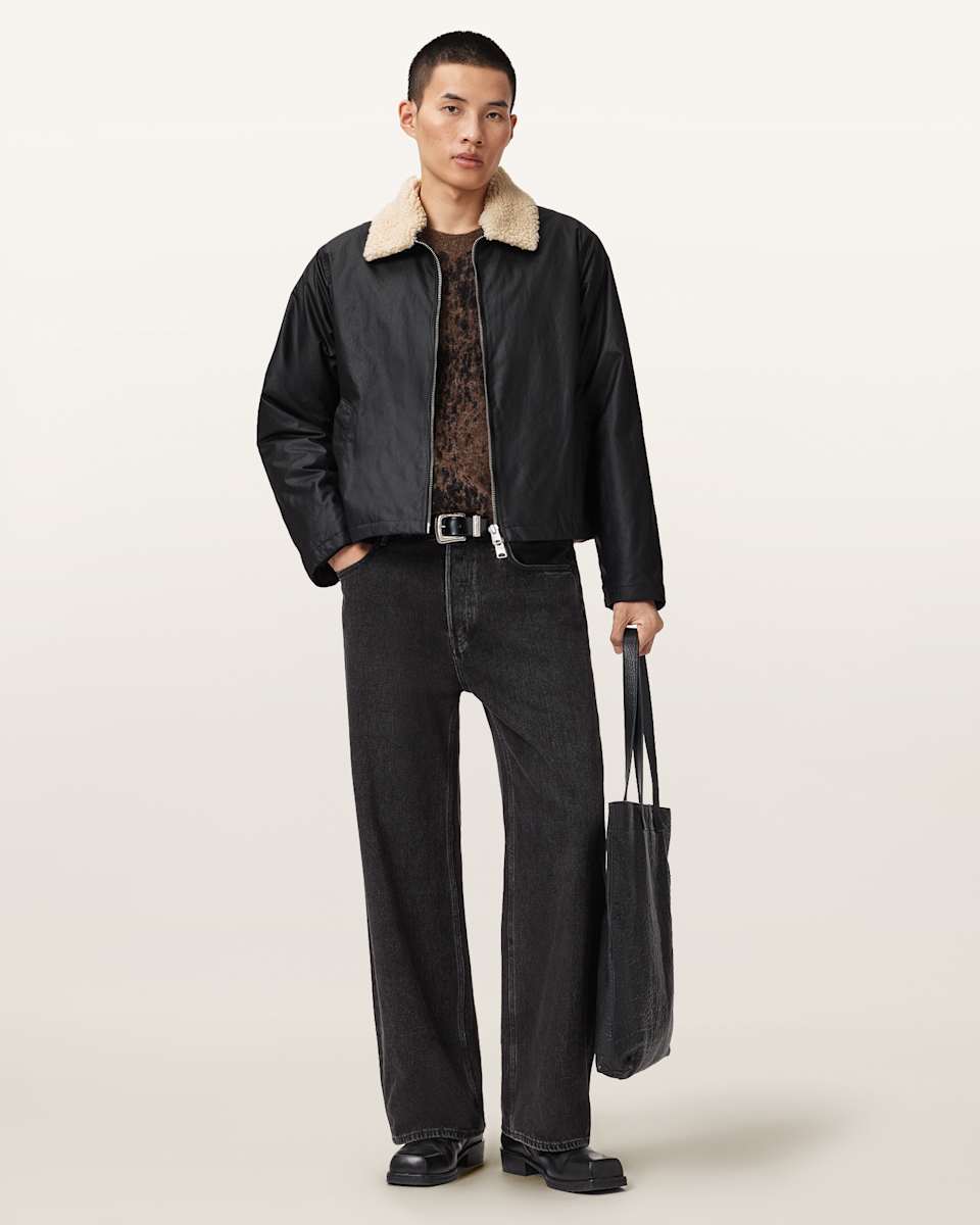 AllSaints Boston Waxed Jacket