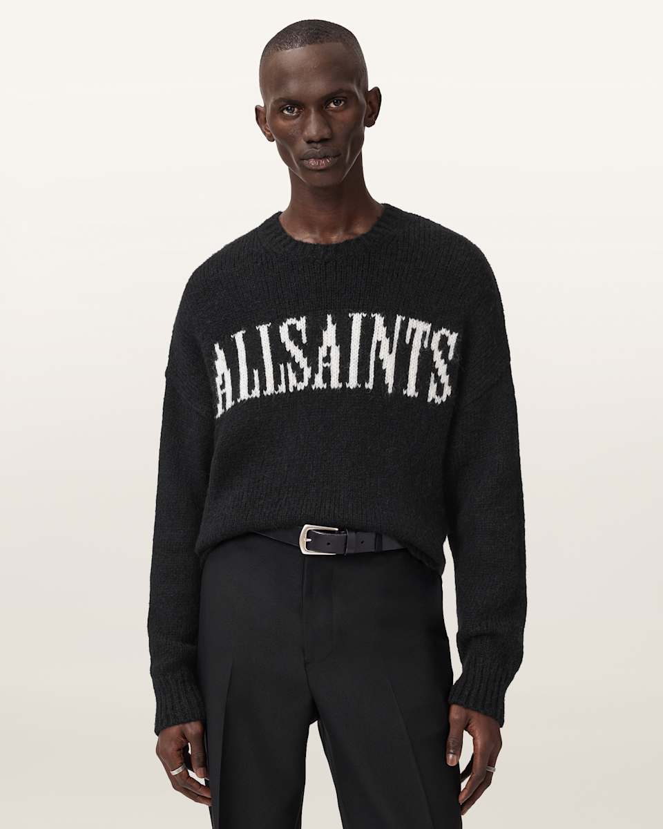 AllSaints Stokes Oversized Boxy Sweater