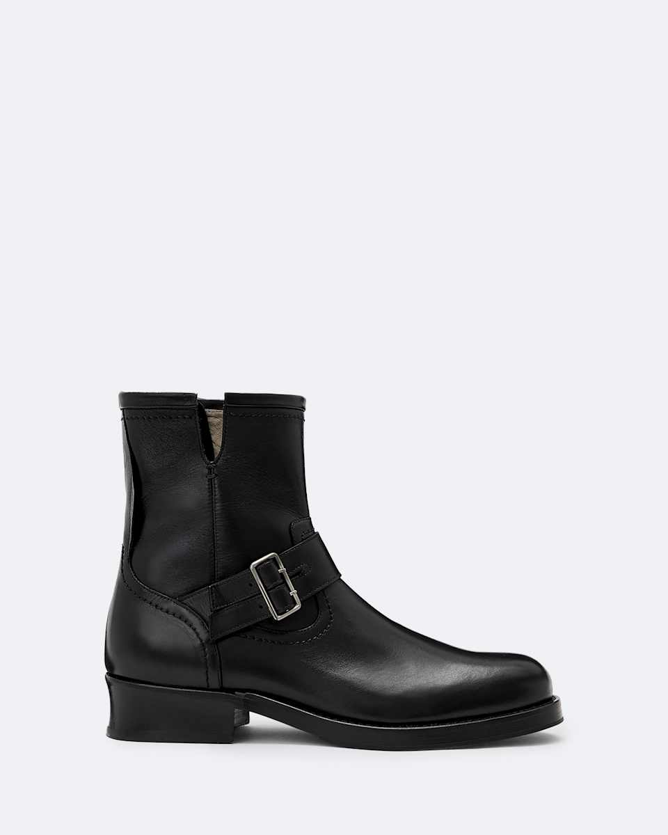 AllSaints Bailey Leather Engineer Boots