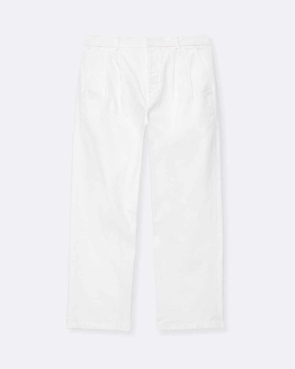 Aston Straight-Fit Double-Pleat Chinos