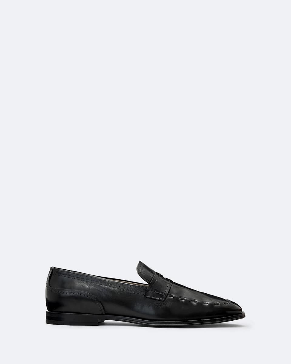 AllSaints Jules Hand-Stitched Leather Loafers