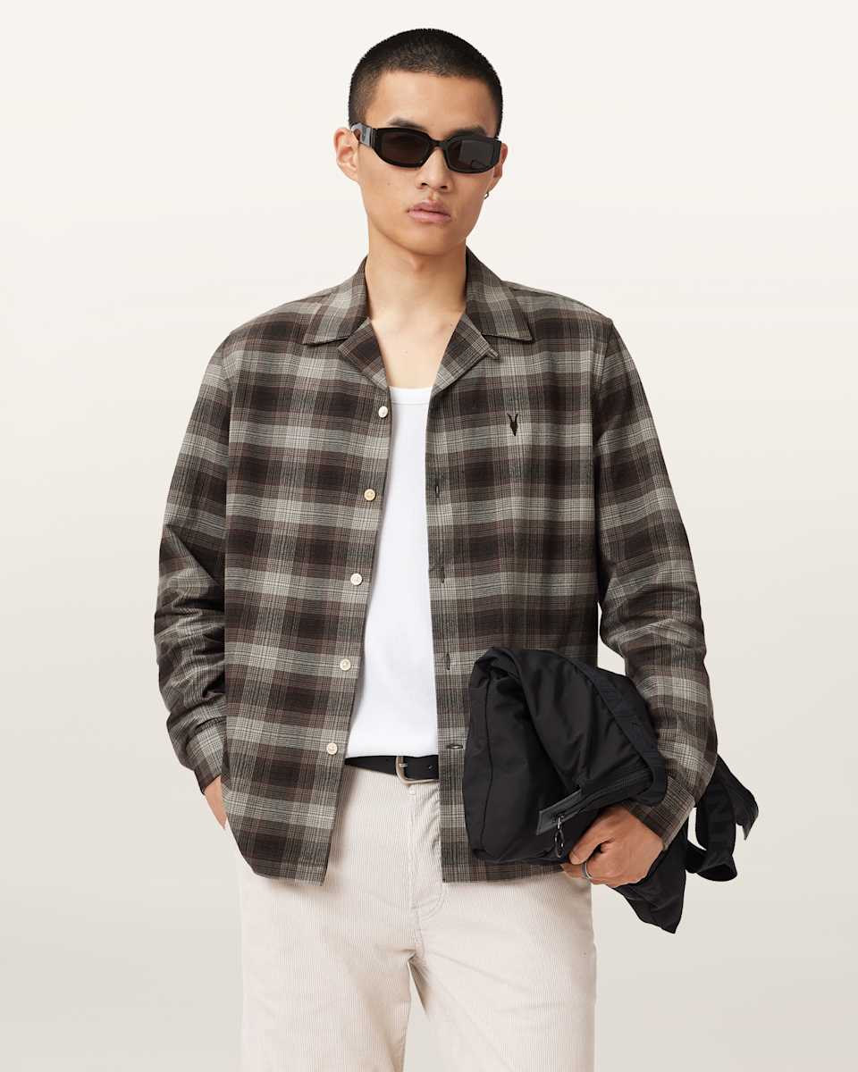 AllSaints Iniko Ramskull Relaxed Shirt